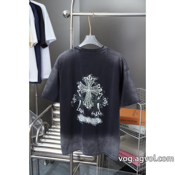 偽 ブランド 販売半袖TシャツCHROME HEARTS2026最新作国内発セール完売間近