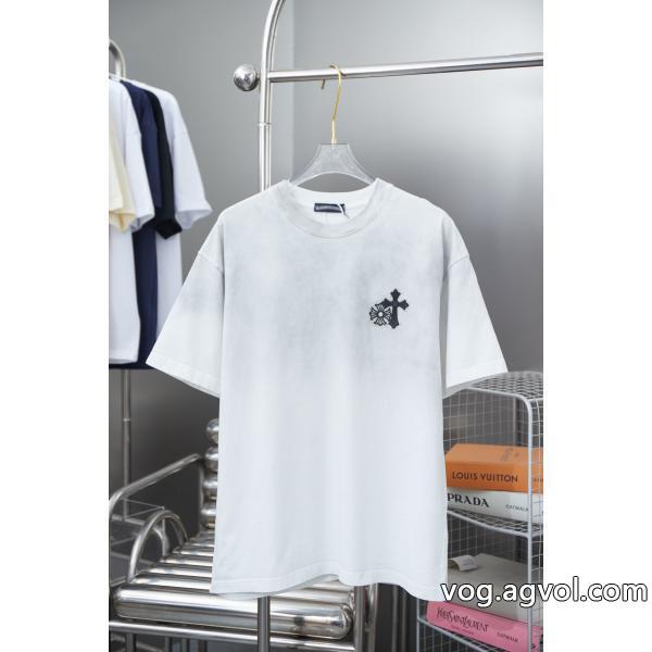 格好良い爽やかマルチCHROME HEARTSコピー 通販半袖Tシャツ
