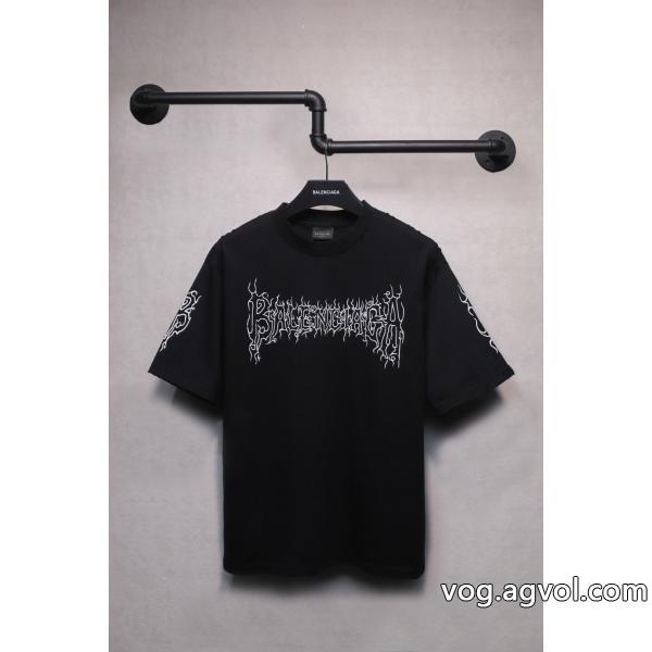 半袖Tシャツブランド コピー s 級清潔感溢れるリッチな印象にbalenciaga
