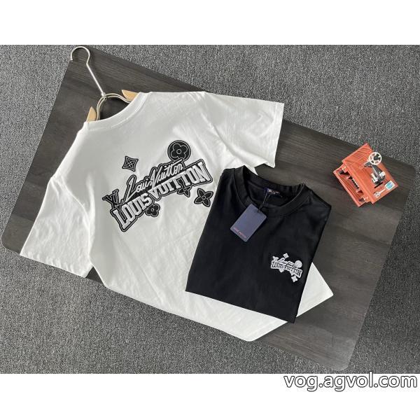 半袖Tシャツブランド コピー 激安LOUIS VUITTON早期完売早い者勝ち