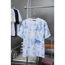 サラサラの着心地オトナの余裕LOUIS VUITTONコピー 商品 通販半袖Tシャツ