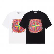 スーパー コピー 品Stone Island派手すぎず涼しげな印象の半袖Tシャツ
