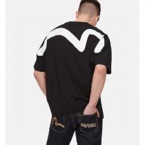 激安 ブランドSS23注目スタイル大人感漂う秋冬新作EVISU半袖Tシャツ