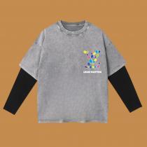 長袖Tシャツスーパー コピー 安心LOUIS VUITTON透け感優しい存在感は抜群