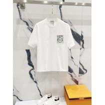 通勤スタイル芸能人愛用ブランド偽物 ブランドロエベ半袖Tシャツ