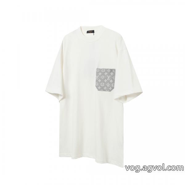 偽 ブランドLOUIS VUITTON優しげ人気アイテムリラックスした雰囲気に半袖Tシャツ