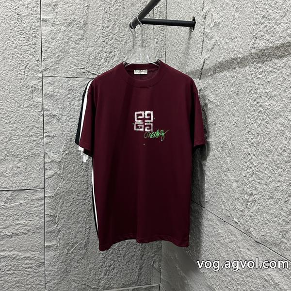 ブランド コピー 優良限定版プリントSS23限定版半袖TシャツGIVENCHY