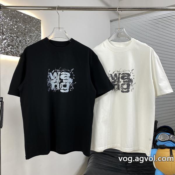 ALEXANDER WANG偽 ブランド半袖Tシャツジュアル感強めの着季節をまたい新作アイテム