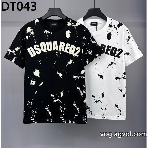 海外限定モデル 新作注目夏新作DSQUARED2スーパー コピー 販売半袖Tシャツ