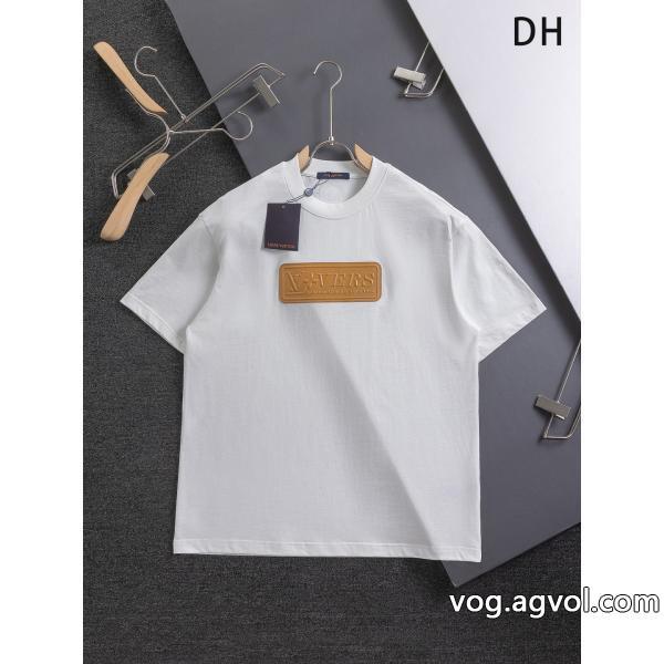 ブランド コピー 通販LOUIS VUITTON半袖Tシャツ新作オシャレ元気な印象に