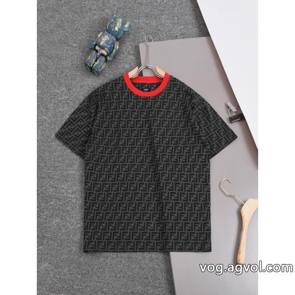 ブランド 通販FENDI夏の大人カジュアルセール価格半袖Tシャツ