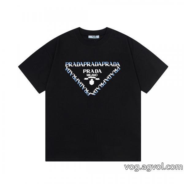 着心地良く清潔感の高い新品半袖Tシャツ偽物 ブランド 販売プラダ
