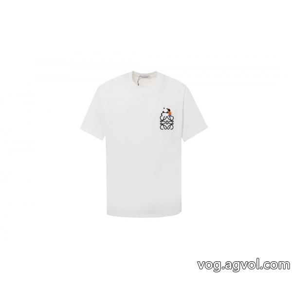 定番が欲しい方完売在庫確保偽物 通販 LOEWE半袖Tシャツ