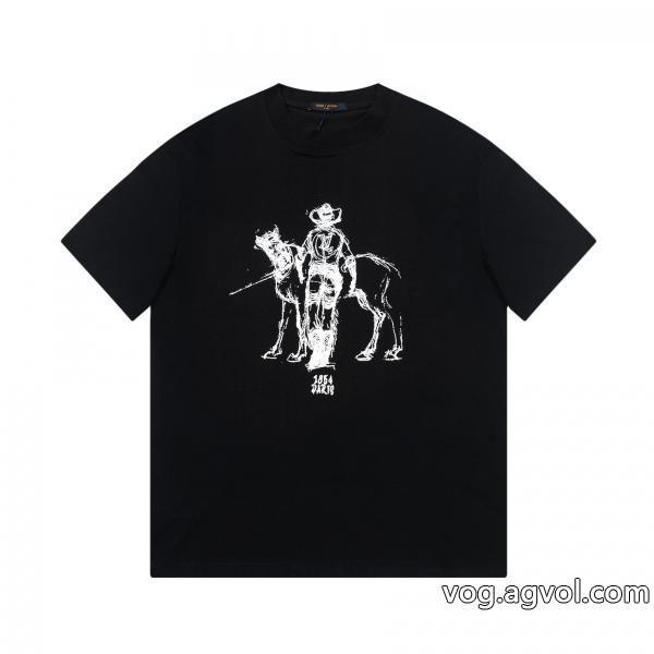 LOUIS VUITTON限定SALE抜け感スゴイ偽物 ブランド 販売半袖Tシャツ