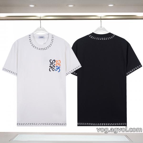 LOEWEスーパー ブランド コピー半袖Tシャツ芸能人愛用ブランド数量限定奇跡の入荷