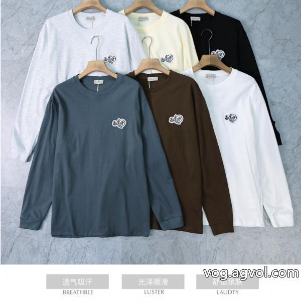 MONCLERブランド 偽物 通販旬デザイン機能的なアイテム長袖Tシャツ