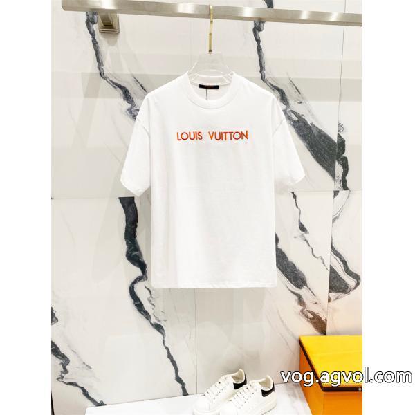 ルイ ヴィトン完売在庫確保人気急上昇スーパー コピー 販売半袖Tシャツ