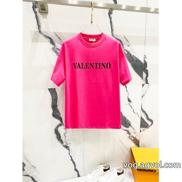 偽物 ブランド ショップSS23完売必至新作コレクション半袖TシャツVALENTINO
