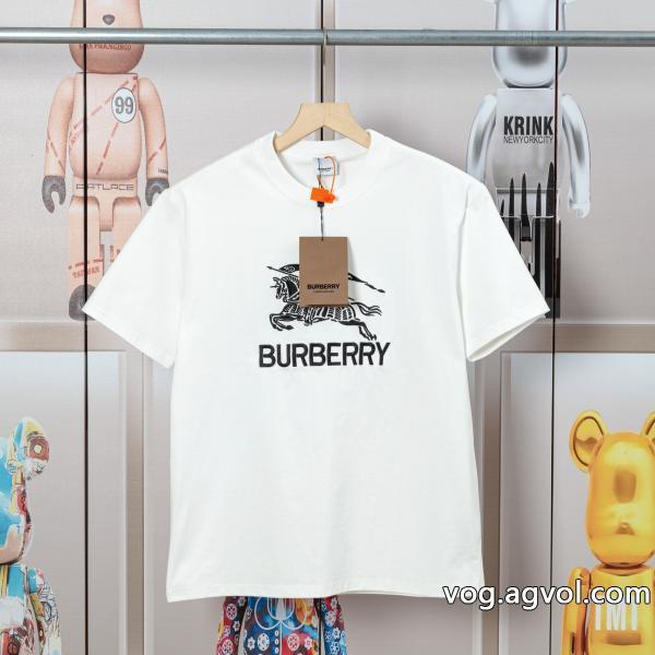 コピー 商品 販売BURBERRYカジュアルを一歩大人に大人気限定カラー半袖Tシャツ