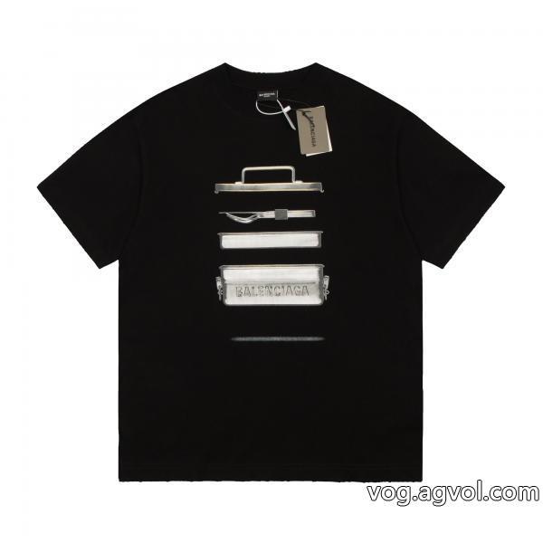 季節感もプラス2026新作VIPセールで破格ブランド スーパー コピー 通販balenciaga半袖Tシャツ
