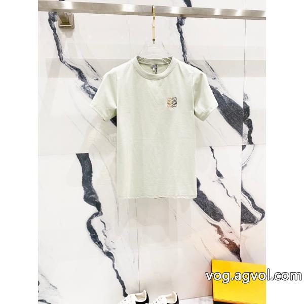 LOEWE偽物 ブランド 販売半袖Tシャツ大人っぽく仕上げ在庫あり即納
