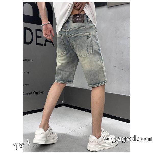 デニムパンツルイ ヴィトン偽物 ブランド23SS 異素材使い勝手も良好