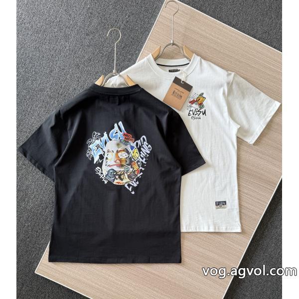 半袖Tシャツブランド コピー 販売EVISU最安値人気の高い