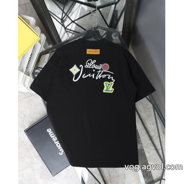 半袖Tシャツ通勤スタイル販売店舗限定モデルブランド フェイクLOUIS VUITTON