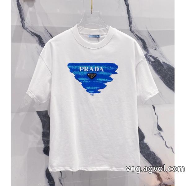 コピー ブランド 通販半袖TシャツPRADA2026の必須アイテム必需品