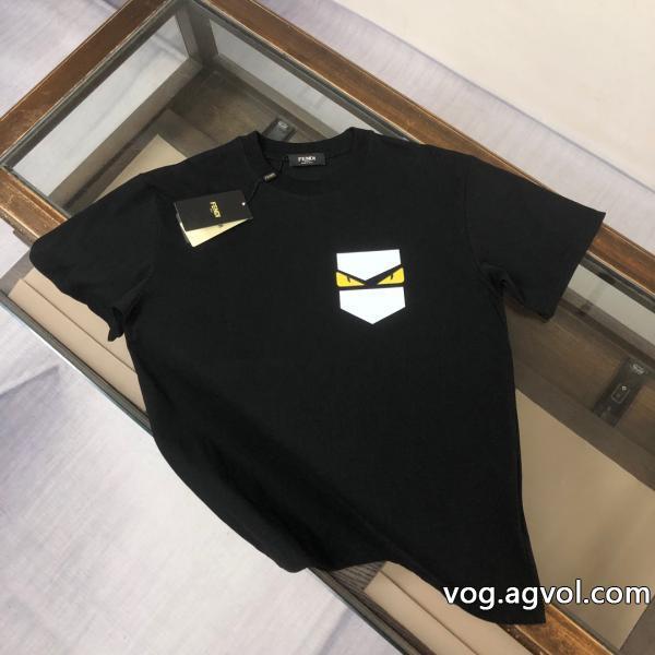 高級感も漂い今季流行りの人気新作半袖Tシャツフェンディブランド 偽物