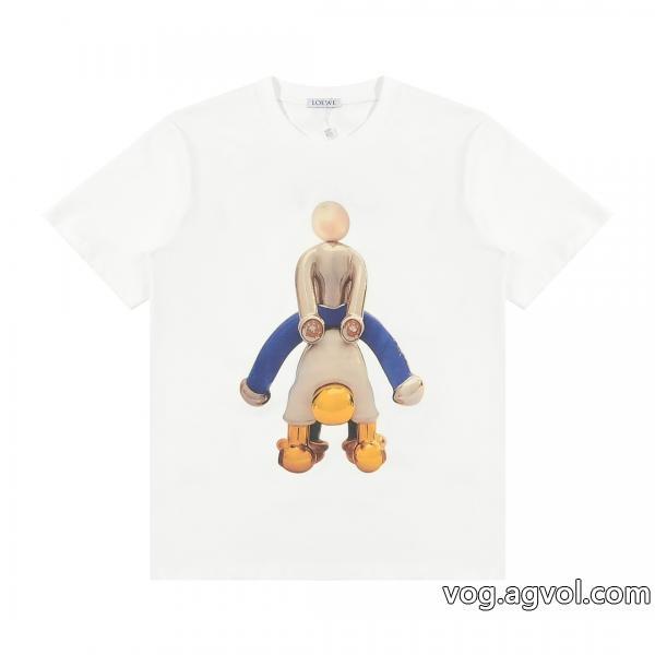 ブランド 通販 激安半袖Tシャツ人気確定 この夏絶対欲しいロエベ
