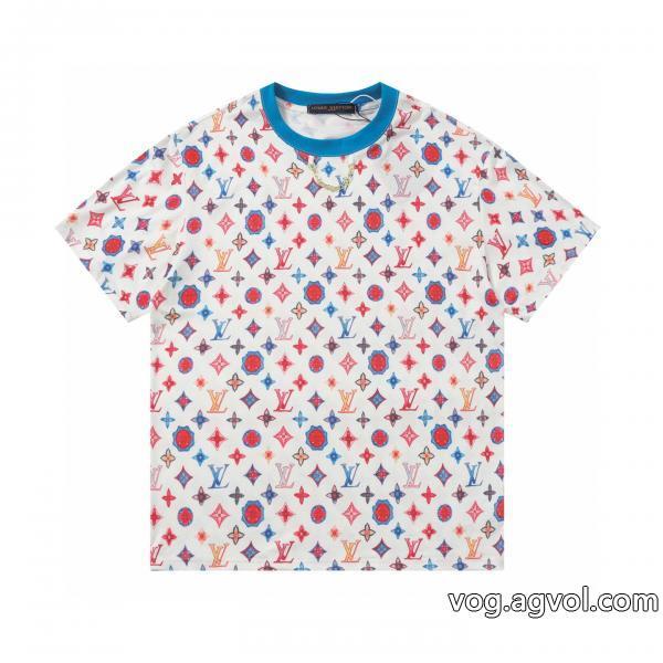 半袖Tシャツ新鮮ながら上品プレミアム品質激安 ブランドLOUIS VUITTON