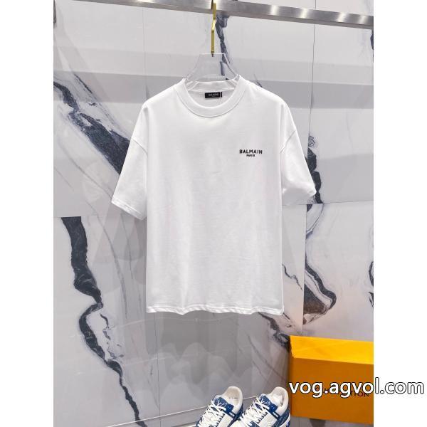 BALMAIN今季はファション感漂う毎日に上質を 半袖Tシャツコピー 通販