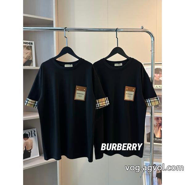 ブランド コピー 品半袖Tシャツ2026夏色っぽさ最高のエレガントバーバリー
