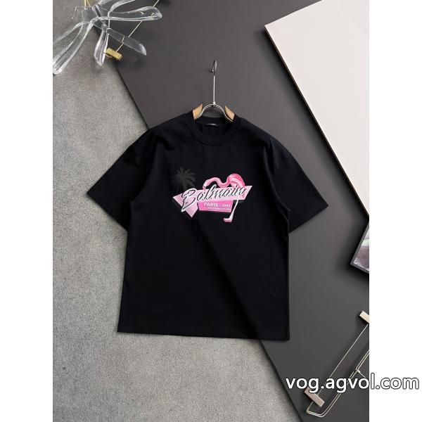 バルマン半袖Tシャツ万能アイテム爆発的な人気コピー ブランド 優良