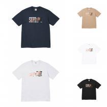 大人っぽい印象が素敵韓国ファッションSUPREME半袖Tシャツブランド 品 激安 通販