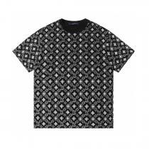 LOUIS VUITTONロゴが美しい不動の人気2026最新半袖Tシャツコピー ブランド