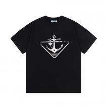 PRADA半袖Tシャツ洗練された印象最安に挑戦スーパー コピー 安心 