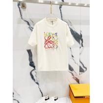 LOEWEブランド コピー 優良半袖Tシャツ夏に爆発的な人気愛用ブランド