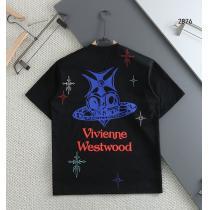 夏に爆発的な人気品が良い半袖TシャツVIVIENNE WESTWOOD激安 通販 ブランド