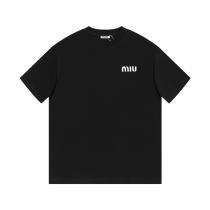 素敵なデザイン軽やかな印象MIUMIU半袖Tシャツブランド コピー 優良