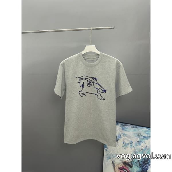 ブランド 通販 激安半袖TシャツBURBERRYオシャレな印象にVIPセールで破格