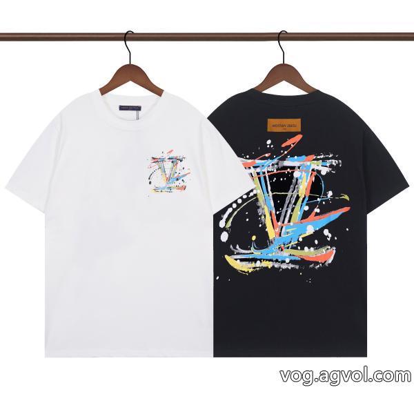ブランド コピー 品LOUIS VUITTON抜け感や着心地重視注目夏新作半袖Tシャツ