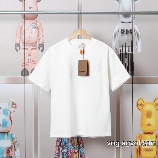 BURBERRY柔らかい色調今年らしい優秀アイテムブランド 激安 半袖Tシャツ