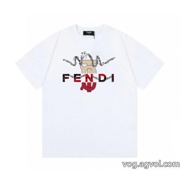 ブランド コピー 通販半袖Tシャツフェンディ顧客優待セール正規品保証232026