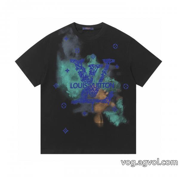 ブランド スーパー コピー魅力的な価格軽やかな素材感LOUIS VUITTON半袖Tシャツ