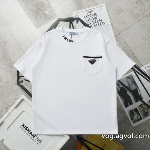 ブランド 通販超一流のブランド最新で完売確実プラダ半袖Tシャツ