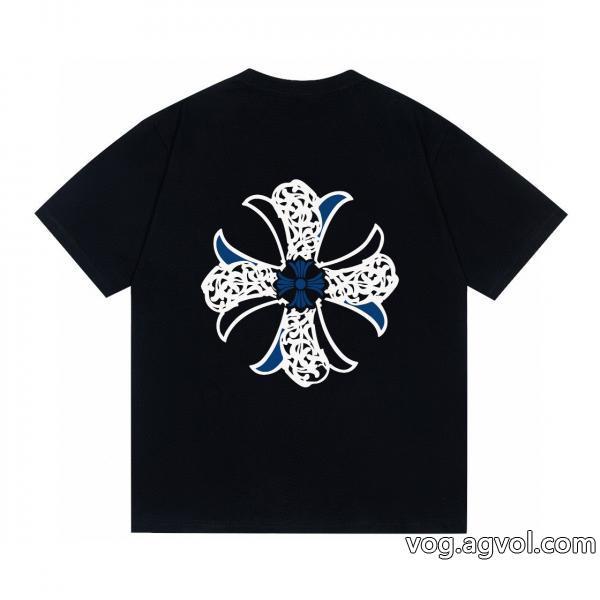 人気話題ファッションの最先端！ブランド 偽物半袖TシャツCHROME HEARTS
