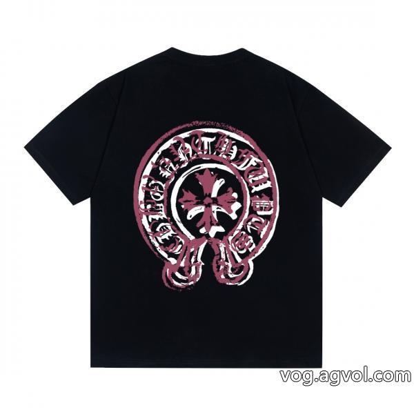 コピー ブランド 販売CHROME HEARTS2026人気新色が登場遊び心が溢れるアイテム半袖Tシャツ
