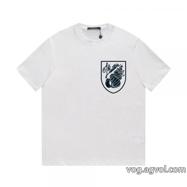 ブランド 通販 激安半袖TシャツLOUIS VUITTON魅力がたっぷりオシャレ上級者に